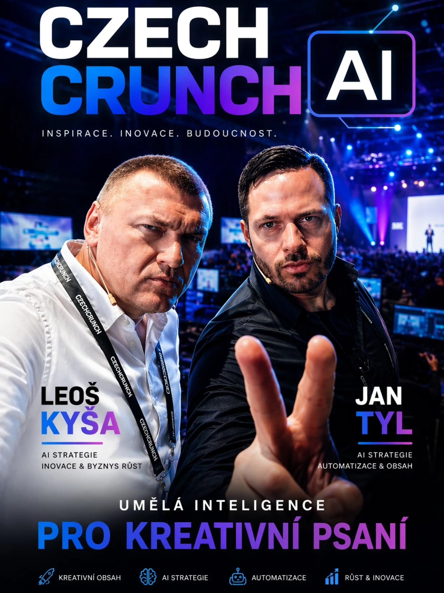 AI a budoucnost psaní: znamená to konec spisovatelů? (CzechCrunch AI, Future Stage)