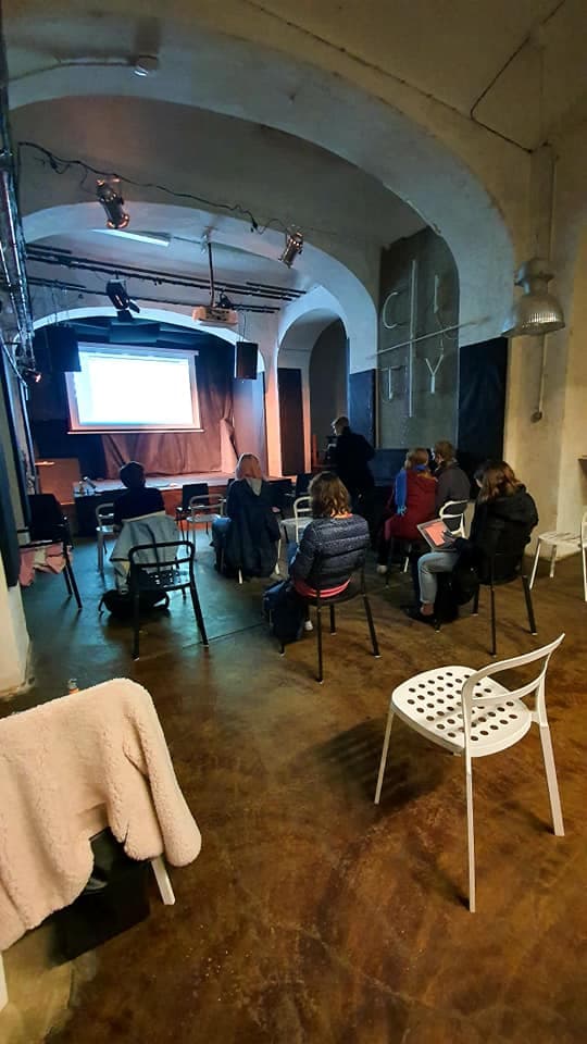 Screening/Talk at Hybernská about AI. Thank you, Veronika, for organising and promoting...