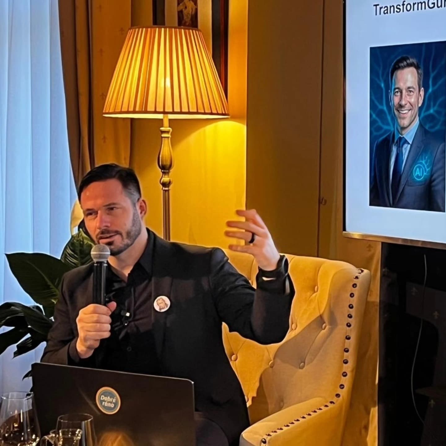 🎤
Dneska jsem měl přednášku v Prague Business Clubu na Václaváku – téma? Jak ji…