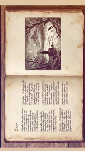 “It Was a Late Evening – February – Frost...” ❄️📜