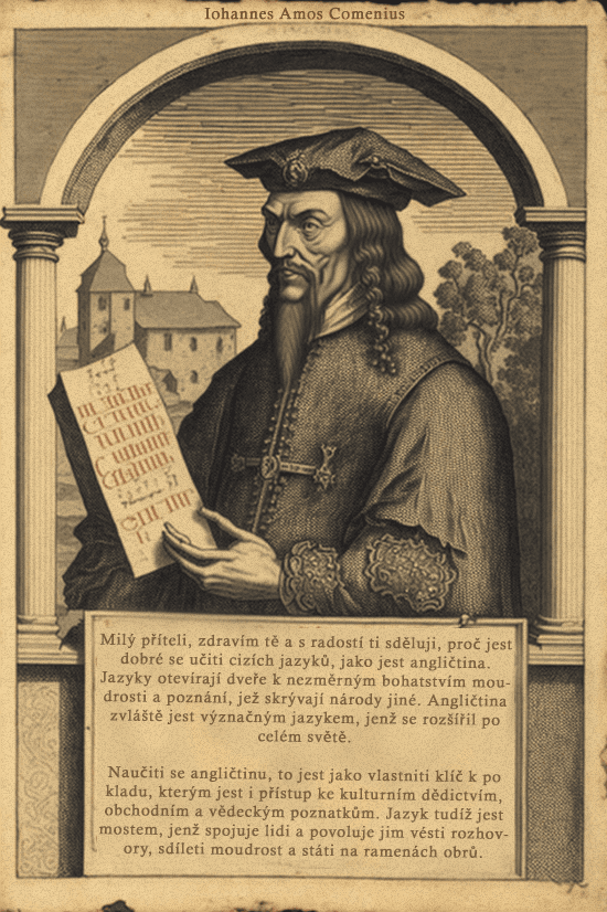 DigiKomenský – The Greatest Teacher of All Time in the Form of Jan Amos Komenský – For Teaching Children and Self-Learners