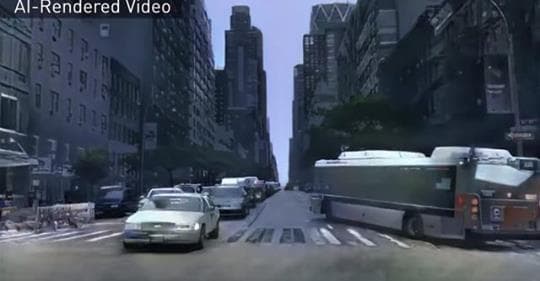 NVIDIA's AI Rendered an Entire City in Unreal Engine 4
