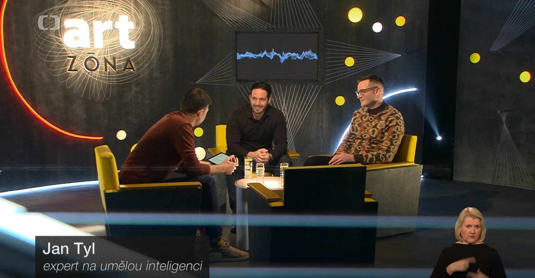 AI ve výtvarném umění v TV v ART Zóně