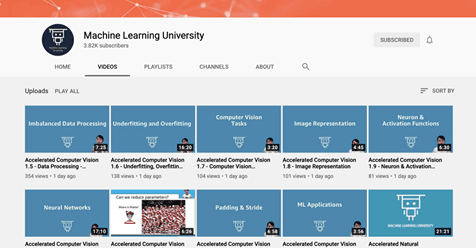 Amazon zveřejňuje některé své interní kurzy týkající se strojového učení!