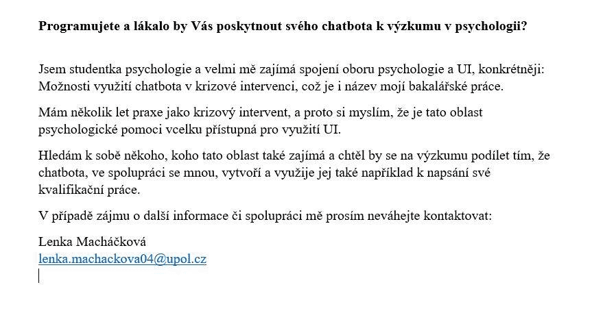 Do you enjoy writing chatbots or virtual assistants and want to try your hand at crisis intervention?