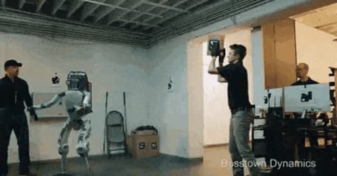 God, they've turned against us! The robot uprising has begun.