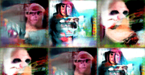 Neural Network Connected to Monkey Brain Generates Bizarre Images!