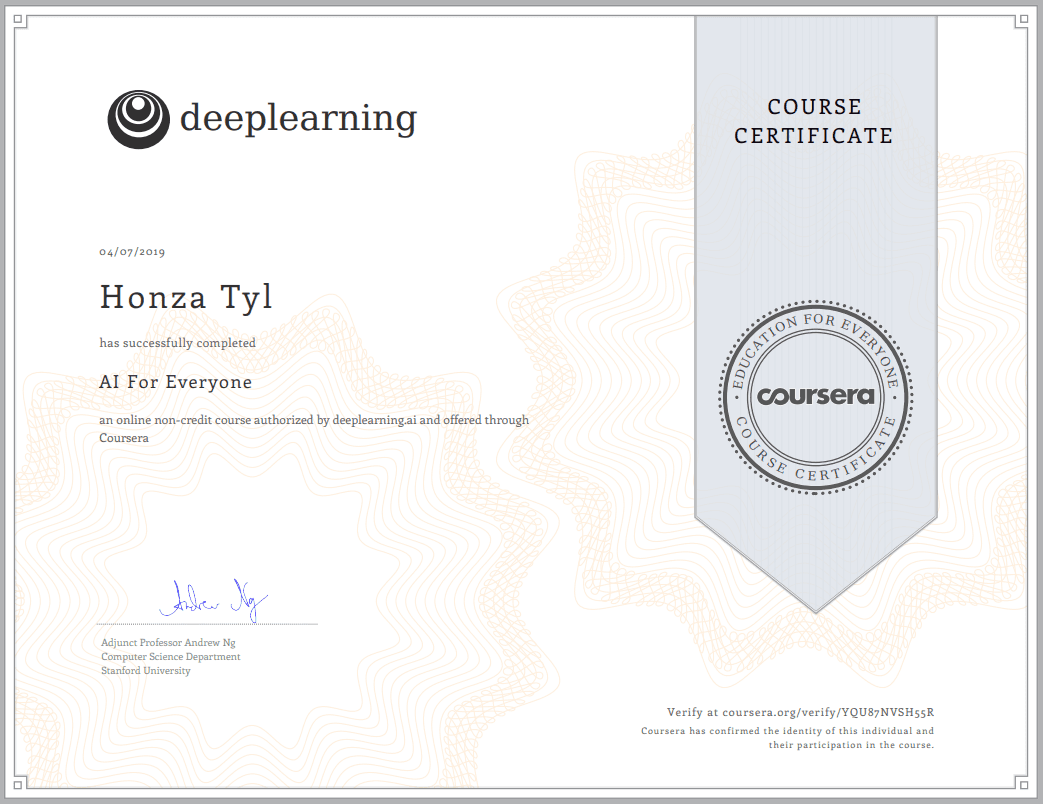 I Just Completed Another Course by the Divine AI Professor Andrew Ng – AI for Everyone