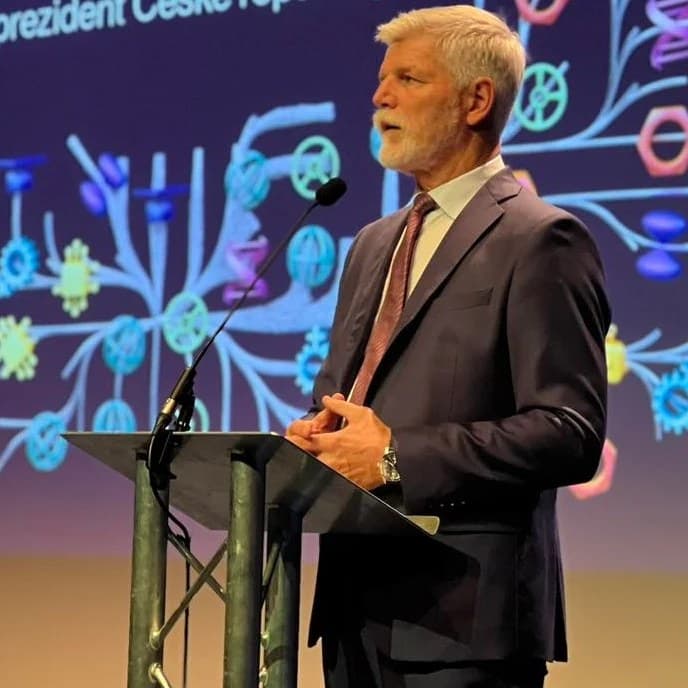 Speaking at Innovation Week – opened by President Petr Pavel