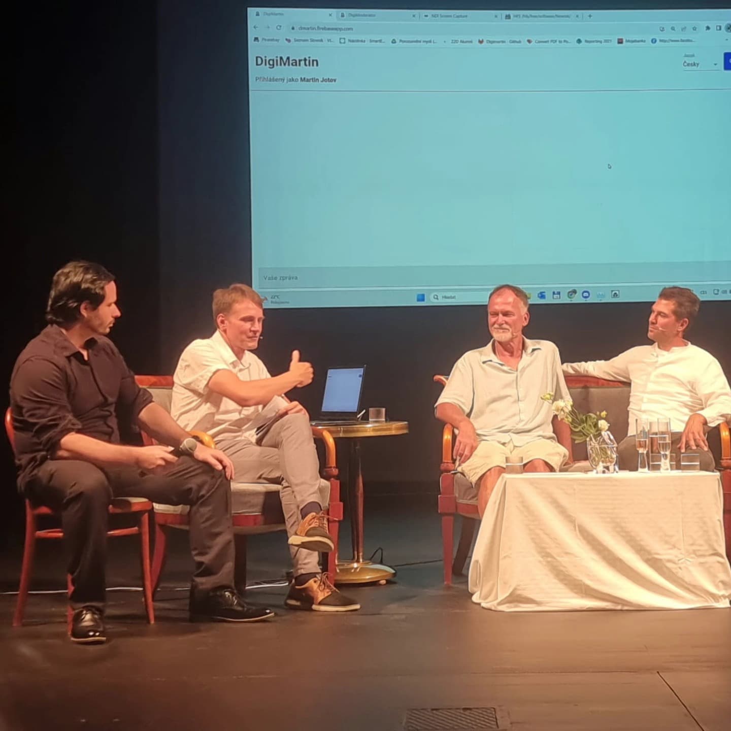 Premiere of AI DigiMartin