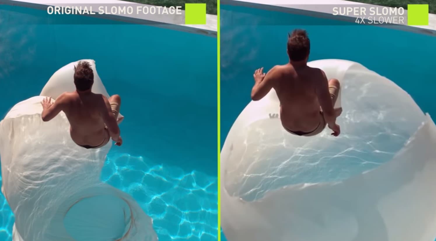 Slow Motion Video Using AI