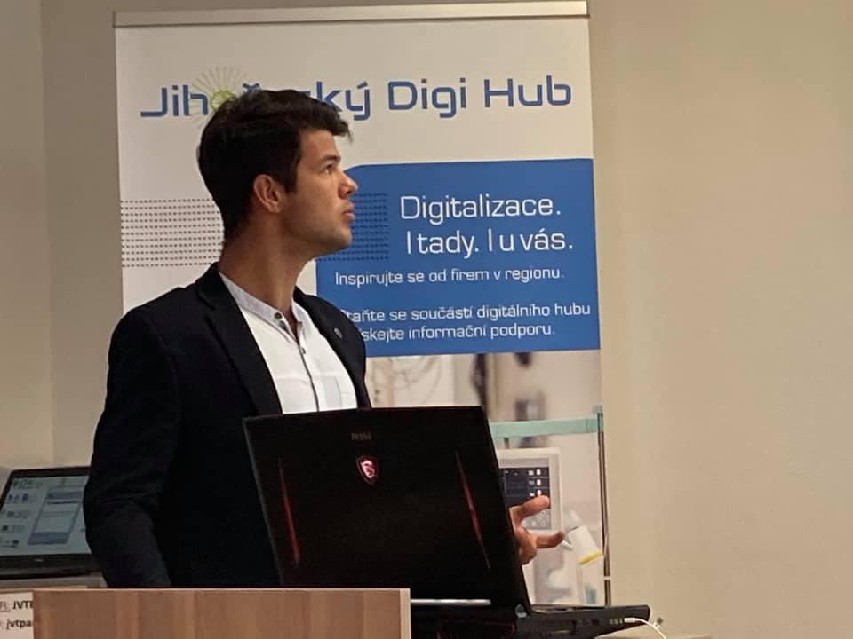 A Few Snapshots from Our Small AI Conference in South Bohemia for the South Bohemian Digi Hub.