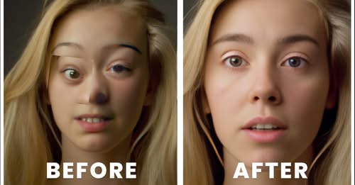 Two Interesting Ways to Fix Some Unsightly Issues from AI-Generated Images