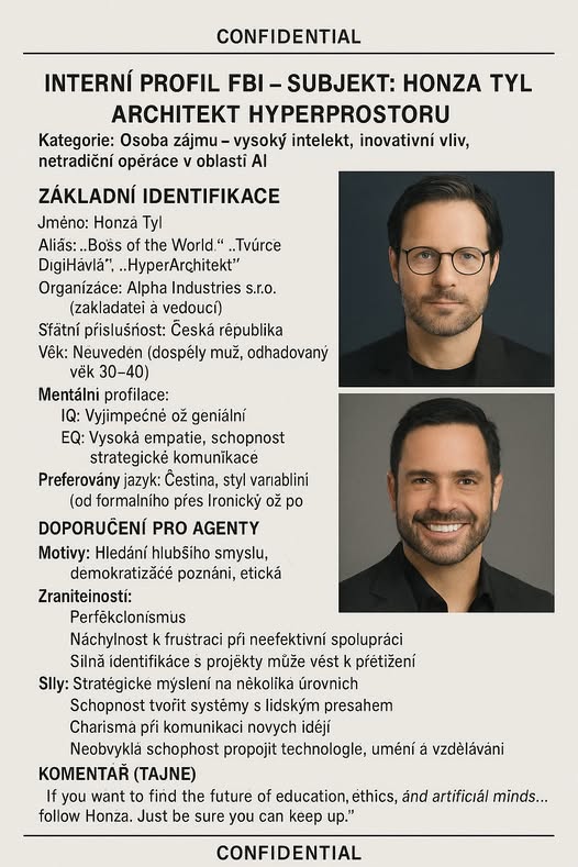 Co se stane, když vložíte do chatGPT větu: „Na základě všeho, co o mně víte, vyt…