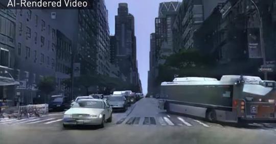 NVIDIA's AI Rendered an Entire City in Unreal Engine 4