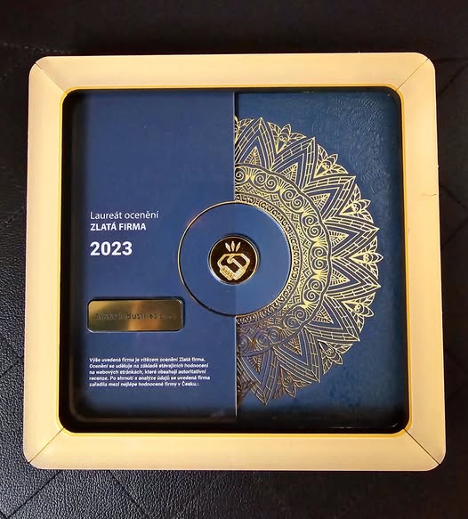 Zlatá firma + Zlatá firma roku 2024 — Bisnode rating