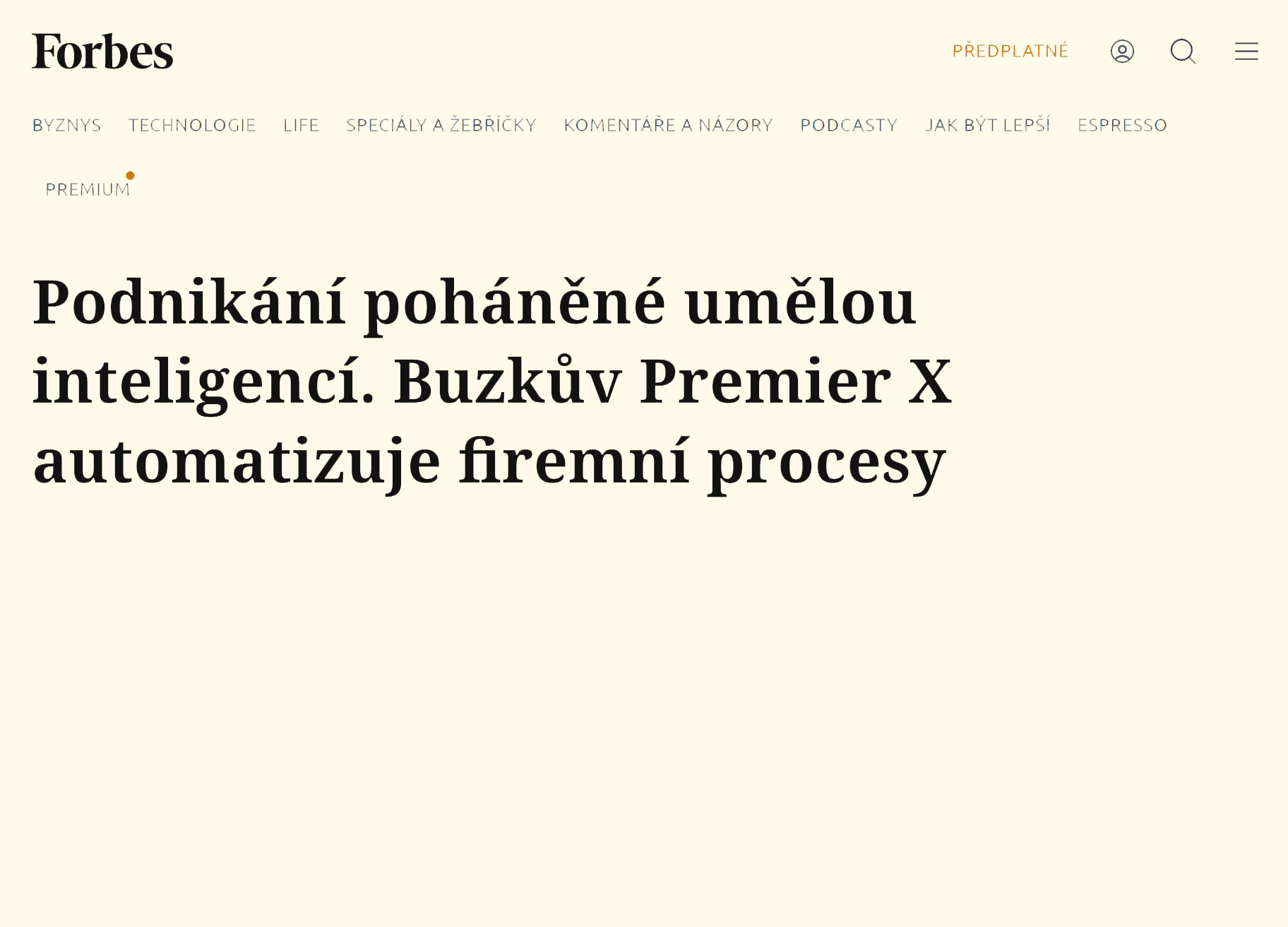 Podnikání poháněné – umělou inteligencí