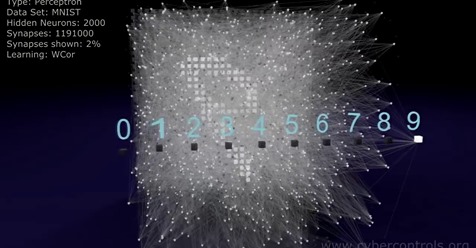 Úžasná 3D simulace neuronových sítí
