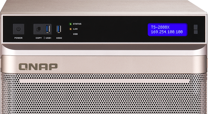 Try the QNAP TS-2888X, which will simplify your AI computations!