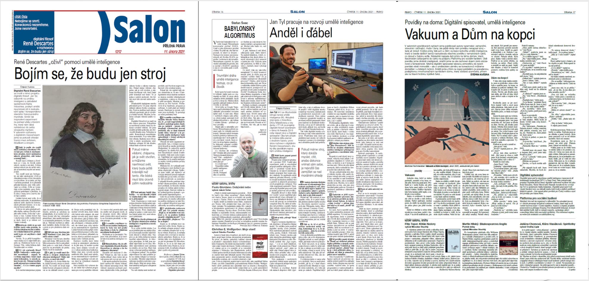 Are You Interested in News from the World of Czech AI?