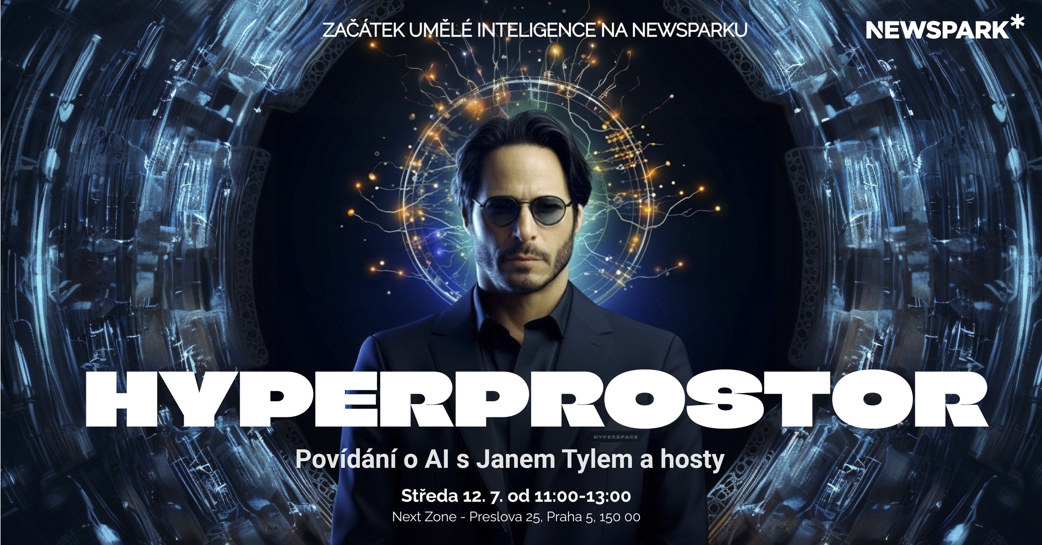 Zbrusu nový pořad – Hyperprostor – AI s Janem Tylem