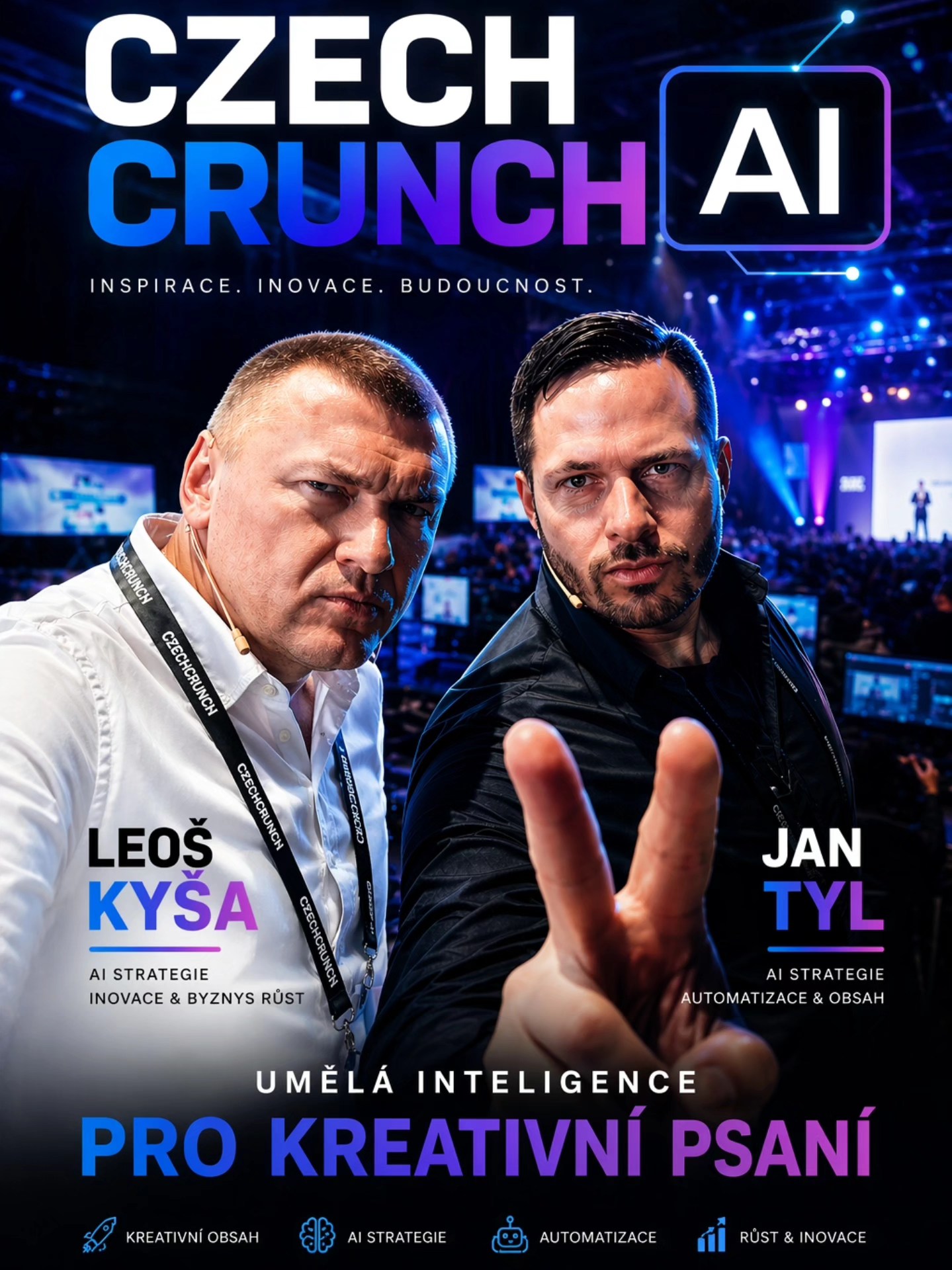 AI a budoucnost psaní: znamená to konec spisovatelů? (CzechCrunch AI, Future Stage)