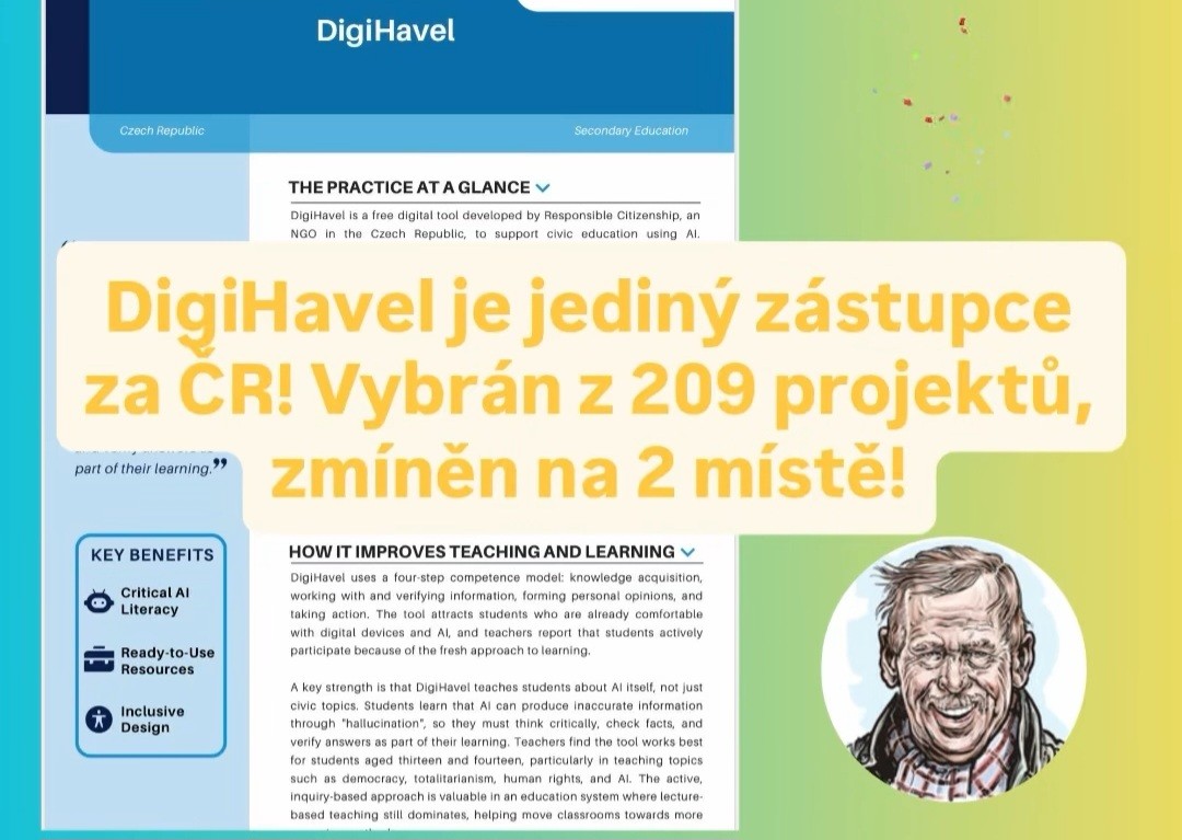 The European Commission has selected DigiHavel as one of the 14 best AI projects in education in Europe