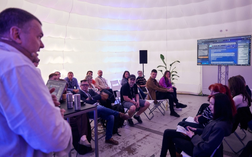 Leoš Kyša and Jan Tyl at CzechCrunch Future. Photo: Thomas Habr / CzechCrunch